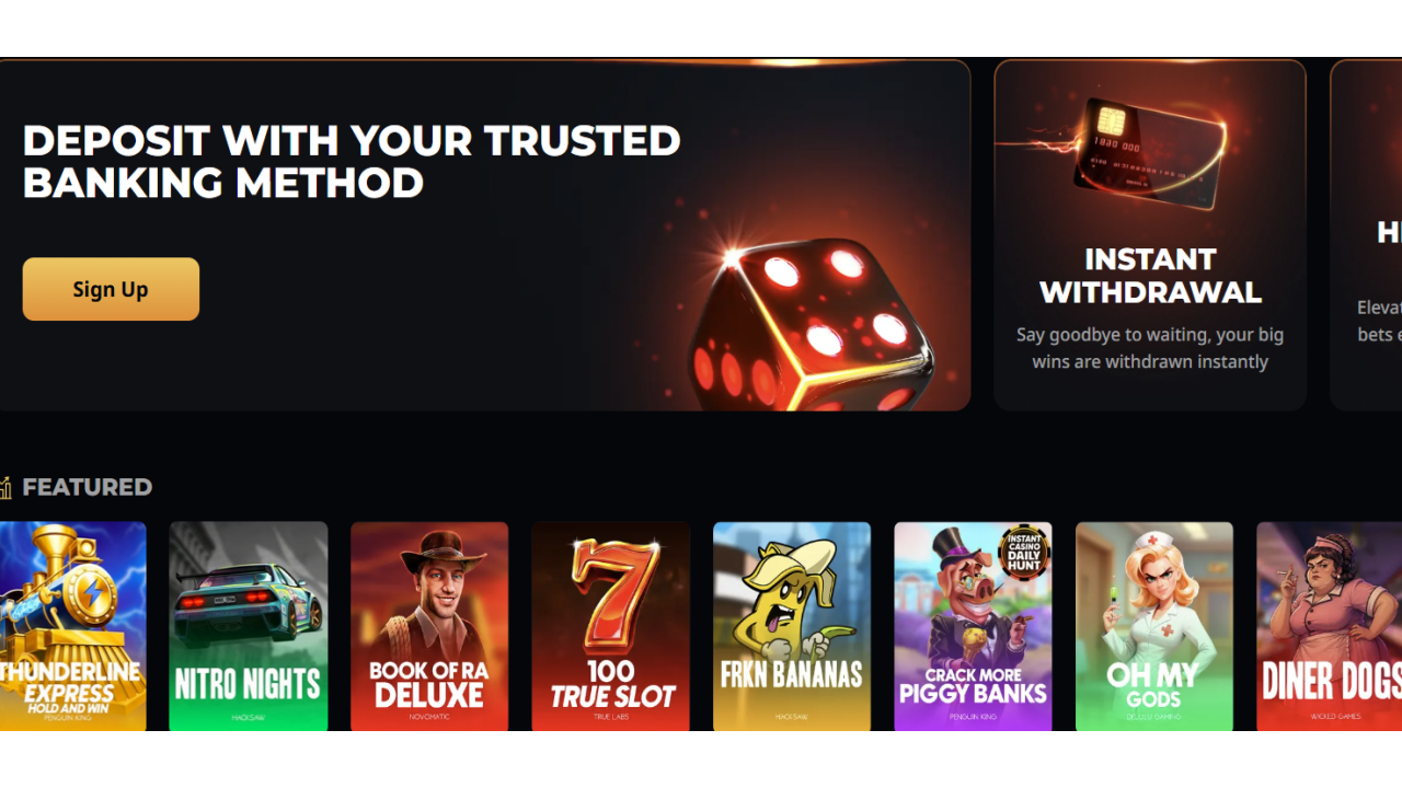 Instant Casino games